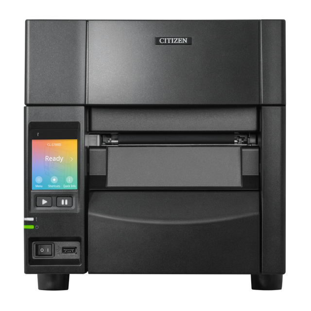 Citizen CL-S700IIINNU-C Industrial Barcode Printer - Black