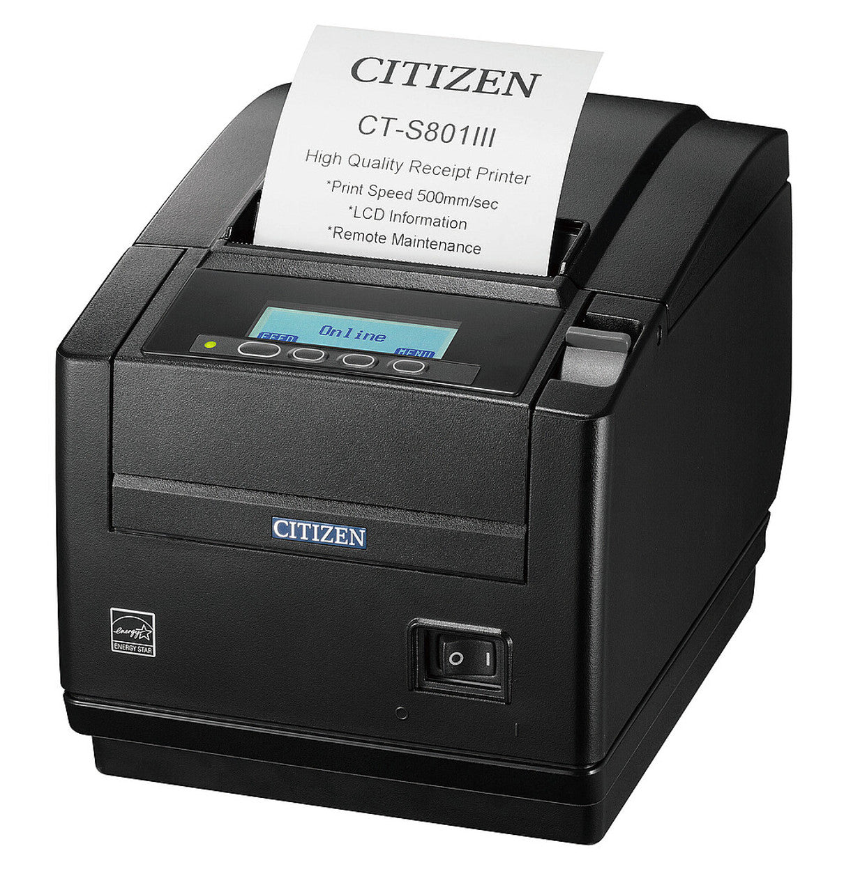 Citizen CT-S851IIIS3ETUBKP Thermal POS Printer - Black