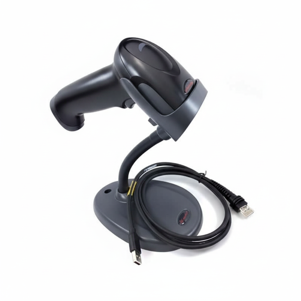 Honeywell Voyager XP 1470G Scanner Kit | Tethered 1D/2D, Standard Range, Black, Includes Flex Pres Stand & USB 1.5m Cable