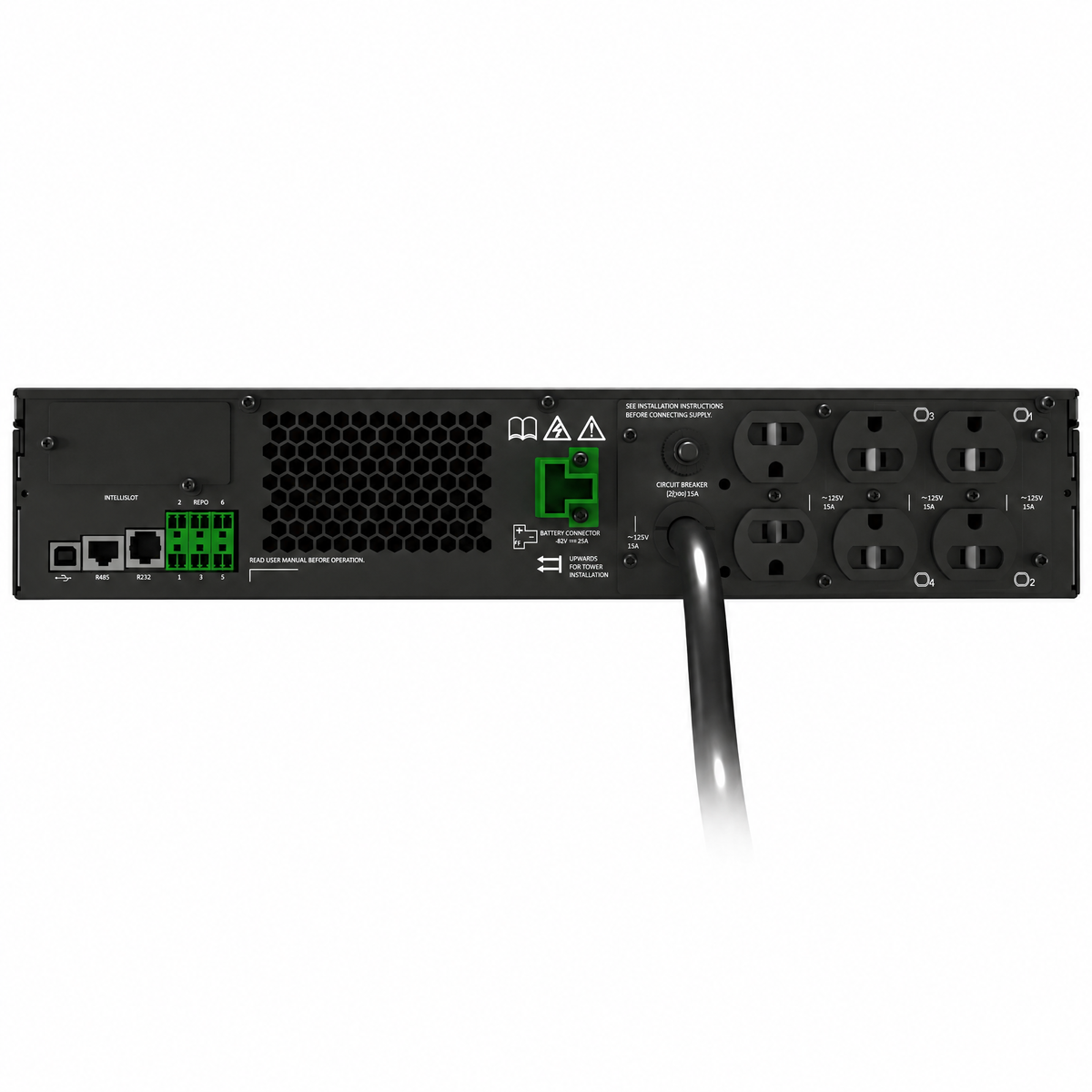 Vertiv Liebert GXT5-1500LVRT2UXL 1500VA/1350W Online Double Conversion UPS with 2U Rack/Tower Design