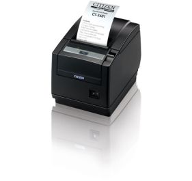 Citizen CT-S601IIS3ETUBKR Black POS Receipt Printer - Top-Exit Thermal