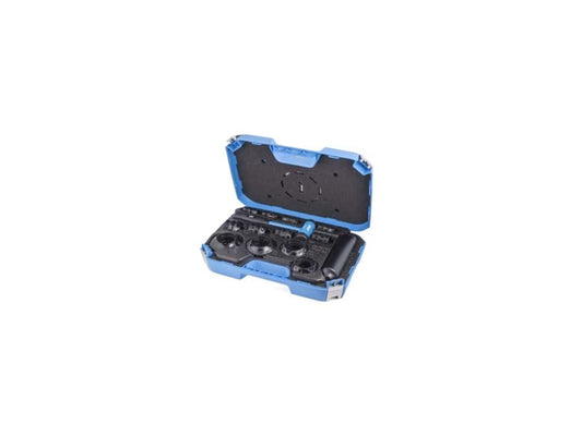 SKF TMFT 36 Bearing Fitting Tool Kit, 36 Impact Rings, 3 Impact Sleeves, Dead-Blow Hammer, Carry Case