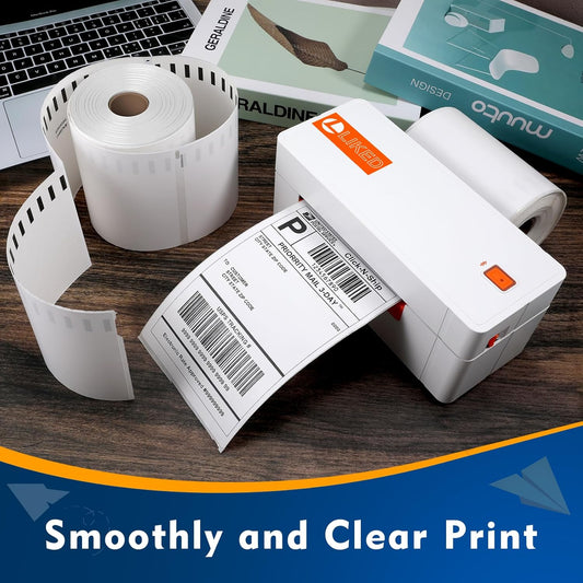 Thermal label 4" x 6" Thermal Shipping Labels, 10 Rolls, Compatible with Rollo, Zebra Jadens, Nelko, Dymo 1744907 4XL -Commercial Grade
