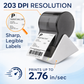 Seiko SLP620 Direct Thermal Label Printer for Office Address Shipping and File Management
