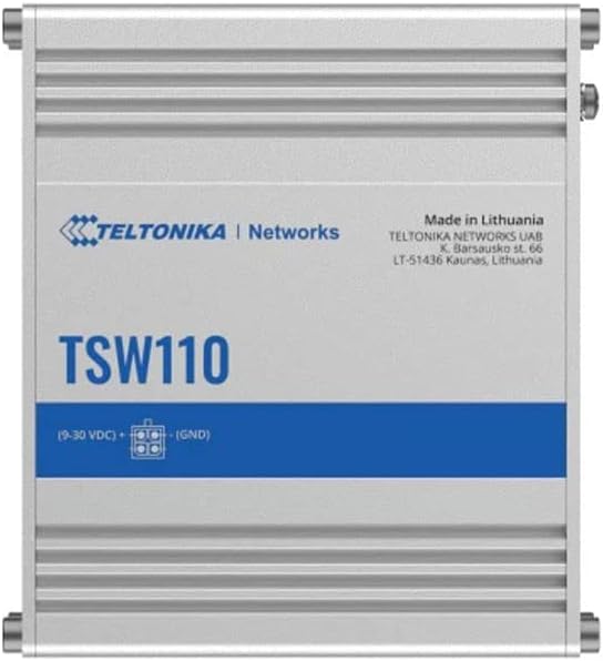 Teltonika TSW110 Model TSW110 Industrial L2 Unmanaged Switch