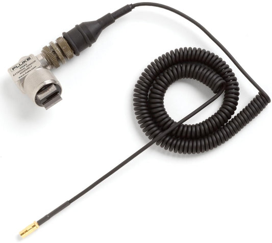 Fluke FLUKE-805/ES External Vibration Sensor with 90 Degree Head, High-Power Magnet, Rugged Mil-Spec Connector and 7' Coiled Cable