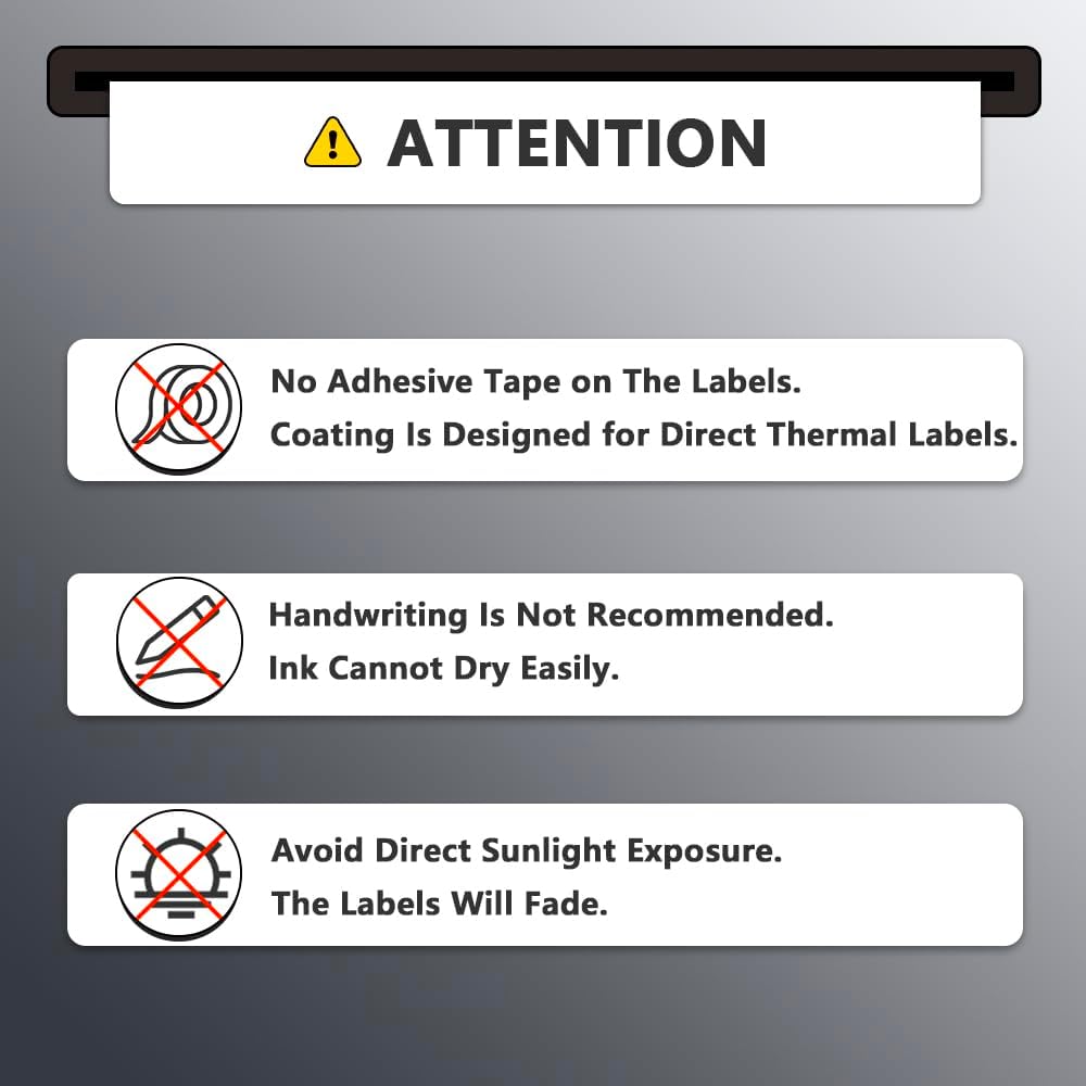 Thermal label 3" x 2" (76 mm x 51 mm) Multipurpose & Shipping Labels Compatible with Zebra & Rollo Label Printer, Premium Adhesive & Perforated [10 Rolls, 7500 Labels]