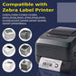Thermal label 4" x 6" Direct Blank Thermal Shipping Labels with 220 per Roll - Compatible with Zebra 2844 ZP-450 ZP-500 ZP-505 (1 Rolls - 220 Labels)