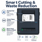 Seiko SLP850-BK0C11-03 2-Inch Linerless Label Printer with Bluetooth and USB Connectivity