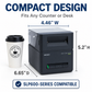 Seiko SLP850-SK0C11-23 Thermal Label Printer with Linerless Support and Serial/USB Connectivity