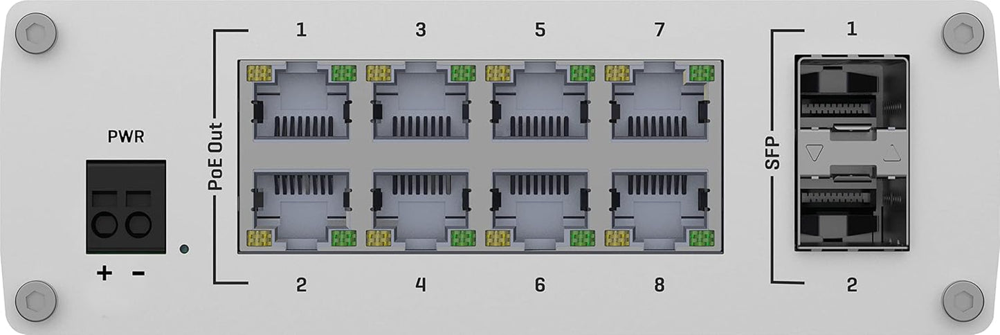 Teltonika Model TSW200 Industrial Unmanaged POE+ Switch