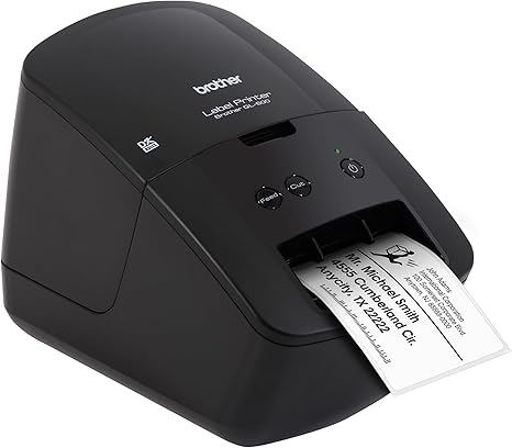 Brother QL600 Desktop Monochrome Label Printer – Thermal & USB Connectivity