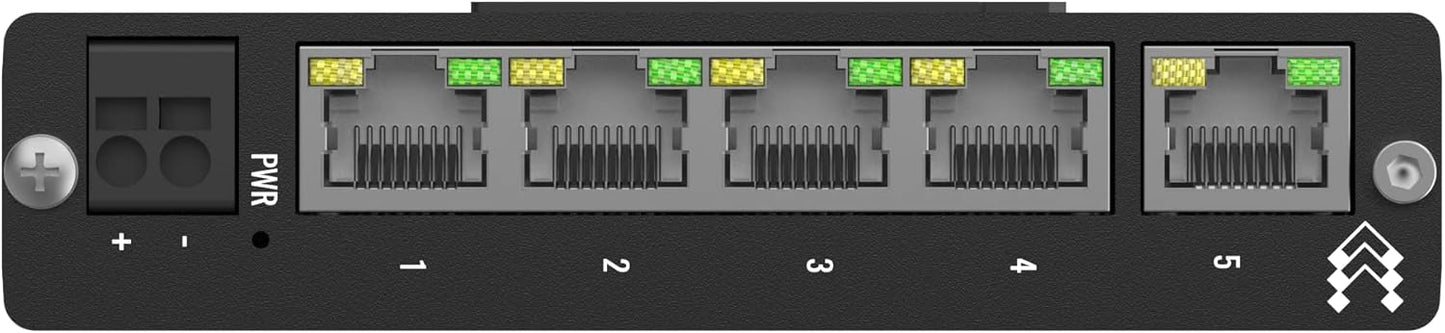 Teltonika TSW114 DIN Rail Switch, Black