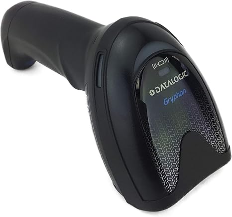 Datalogic Gryphon GBT4500 Omnidirectional 2D/1D Wireless Bluetooth Barcode Scanner/Imager, Includes Adjustable Cradle and USB Cord (GBT4500-BK-BT)