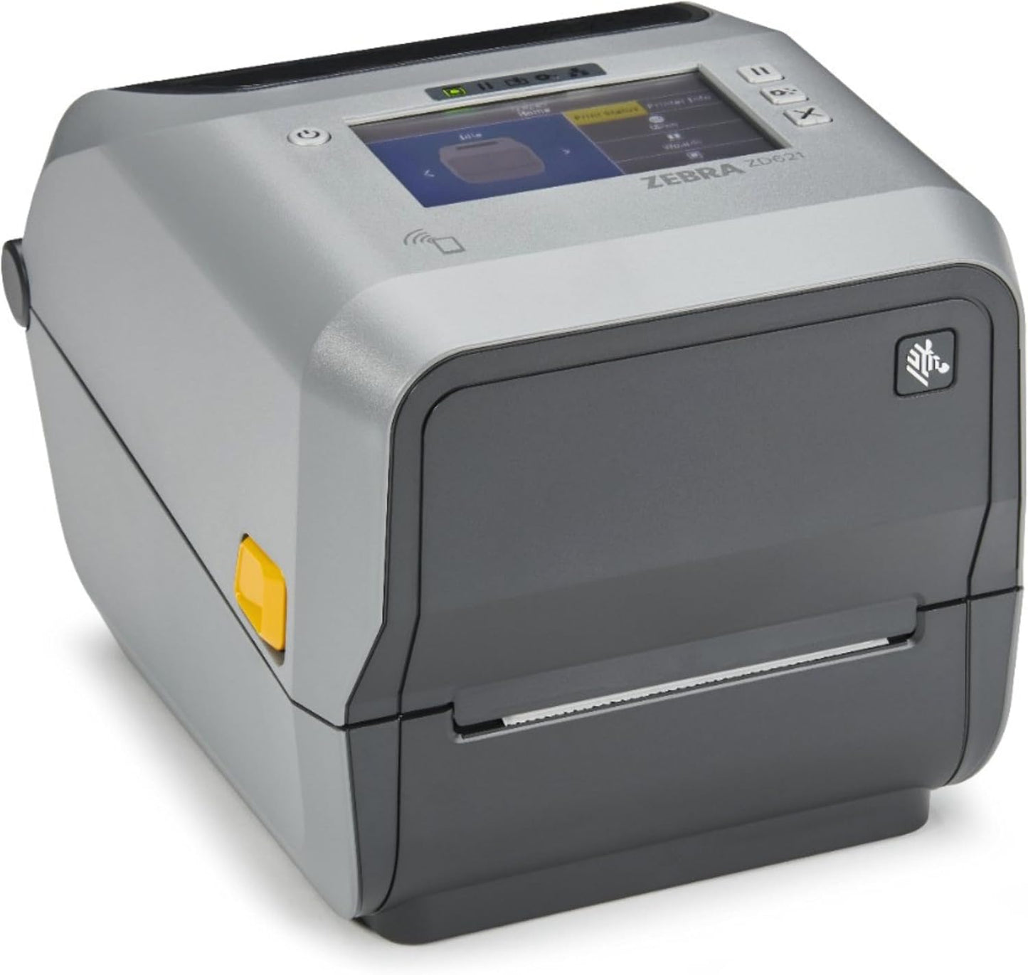 Zebra ZD621 Thermal Transfer Printer ZD6A142-301F00EZ – 203 dpi Desktop Label Printer with Color Touchscreen