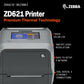 Zebra ZD621 Thermal Transfer Printer ZD6A142-301F00EZ – 203 dpi Desktop Label Printer with Color Touchscreen