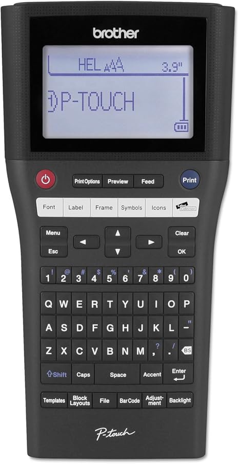 Brother PT-H500LI Rechargeable Label Maker - Thermal Printing