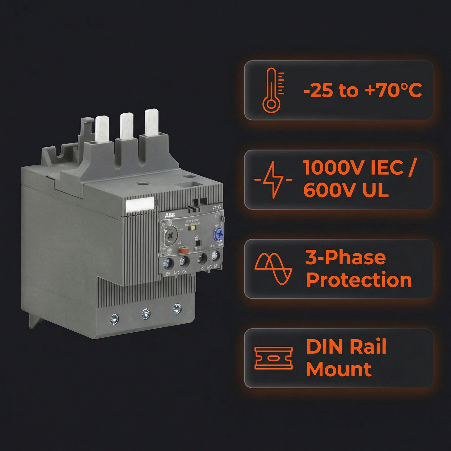 ABB, EF96-100, EOL,AF80-96,CLASS-10/20/30,36-100A