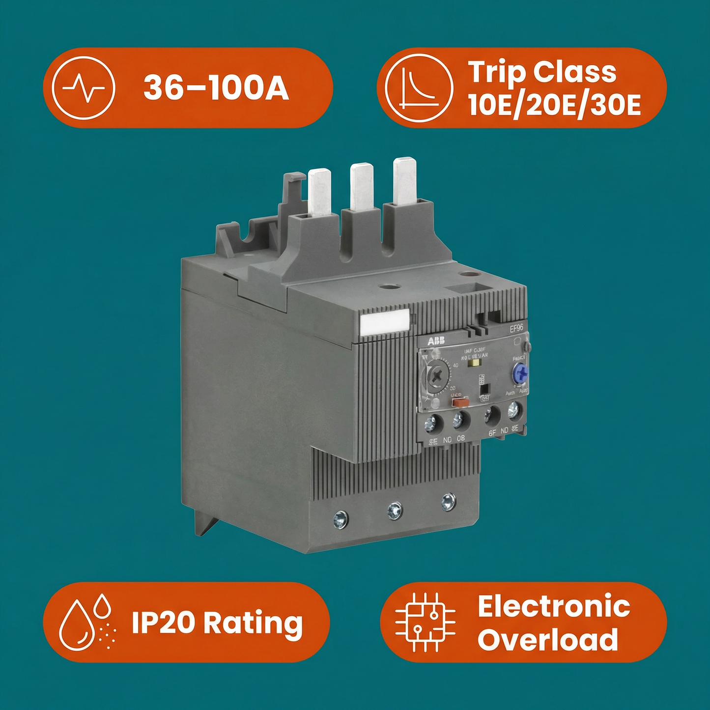 ABB, EF96-100, EOL,AF80-96,CLASS-10/20/30,36-100A