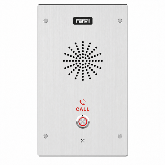 Fanvil i16S-02P SIP Intercom with 2 Speed Dial Buttons for Outdoor Industrial Communication