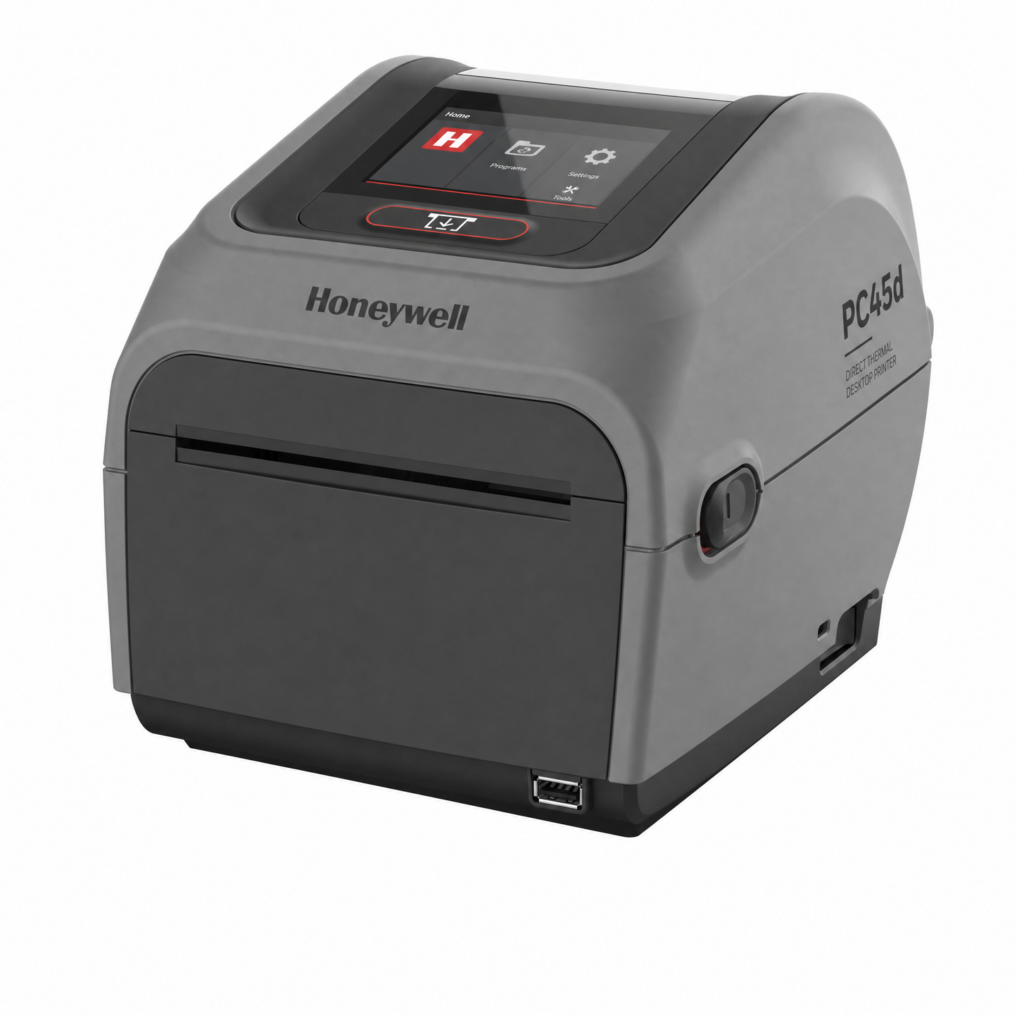 Honeywell PC45 Desktop Barcode Label Printer - 4-Inch Direct Thermal & Thermal Transfer, 203/300 DPI, Ethernet/Bluetooth/WLAN/NFC/RFID/Healthcare