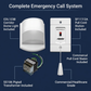 Alpha Communications EK117B Toilet emergency alarm kit | for stand-alone emergency call