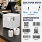 Seiko RP-F10-W27J1-30C3 Thermal Receipt Printer with Ethernet & USB - 250mm/s High-Speed POS