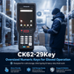 Honeywell CK62 barcode scanner with oversized numeric keys for gloved use in cold storage warehouse environments