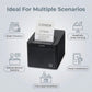 Citizen CT-E301TRUBKHR Thermal POS Printer for HungerRush - 4 Inch Printer with Triple Interface Connectivity, Direct Thermal Receipt Printing, Top-Exit Design, and Fast POS Output for Counter and Service Environments