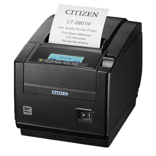 Citizen CT-S801IIIS3RSUBKP POS Thermal Printer - Black