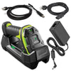 ZEBRA EVM/DCS,DS3678-SR3U4210SFW DS3678, STANDARD RANGE 1D/2D IMAGER, CORDLESS, FIPS, USB KIT INCLUDES SCANNER, 7 FOOT USB CABLE, CRADLE, POWER, AND LINE CORD (23844-00-00R), VIBRATION MOTOR, INDUSTRIAL GREEN