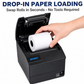 SNBC BTP-R180II Thermal Receipt Printer with Triple Interface and Auto-Cutter for POS Systems