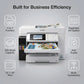 Epson WorkForce ST-C8090 Inkjet Multifunction Printer - Color Print, Copier, Fax, Scanner, 4800 x 1200 dpi, Automatic Duplex Printing, 550-Sheet Input