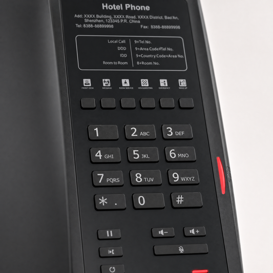 Fanvil H3W WiFi IP Phone with HD Audio for Hotels and Hospitality - 2 SIP Lines