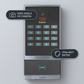 Fanvil i64 SIP Video Doorphone - Wide-Angle HD Camera, Night Vision, 2 SIP Lines, RFID Card Reader, IP66/IK07, 16-Key Keypad, Wiegand, PoE, Aluminum, Wall-Mount, Black