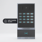 Fanvil i64 SIP Video Doorphone - Wide-Angle HD Camera, Night Vision, 2 SIP Lines, RFID Card Reader, IP66/IK07, 16-Key Keypad, Wiegand, PoE, Aluminum, Wall-Mount, Black