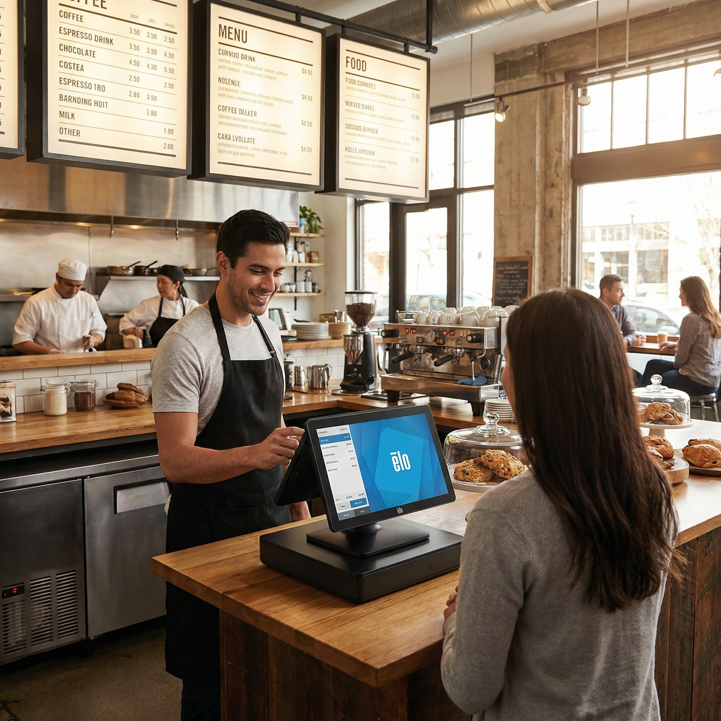 Elo EloPOS 15" Point of Sale System, 4:3 15-inch Touchscreen