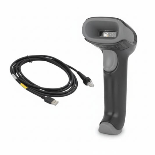 Honeywell Voyager XP 1470G Scanner Kit | Tethered 1D/2D General Duty Scanner, Standard Range, Black, Includes USB 1.5m Cable