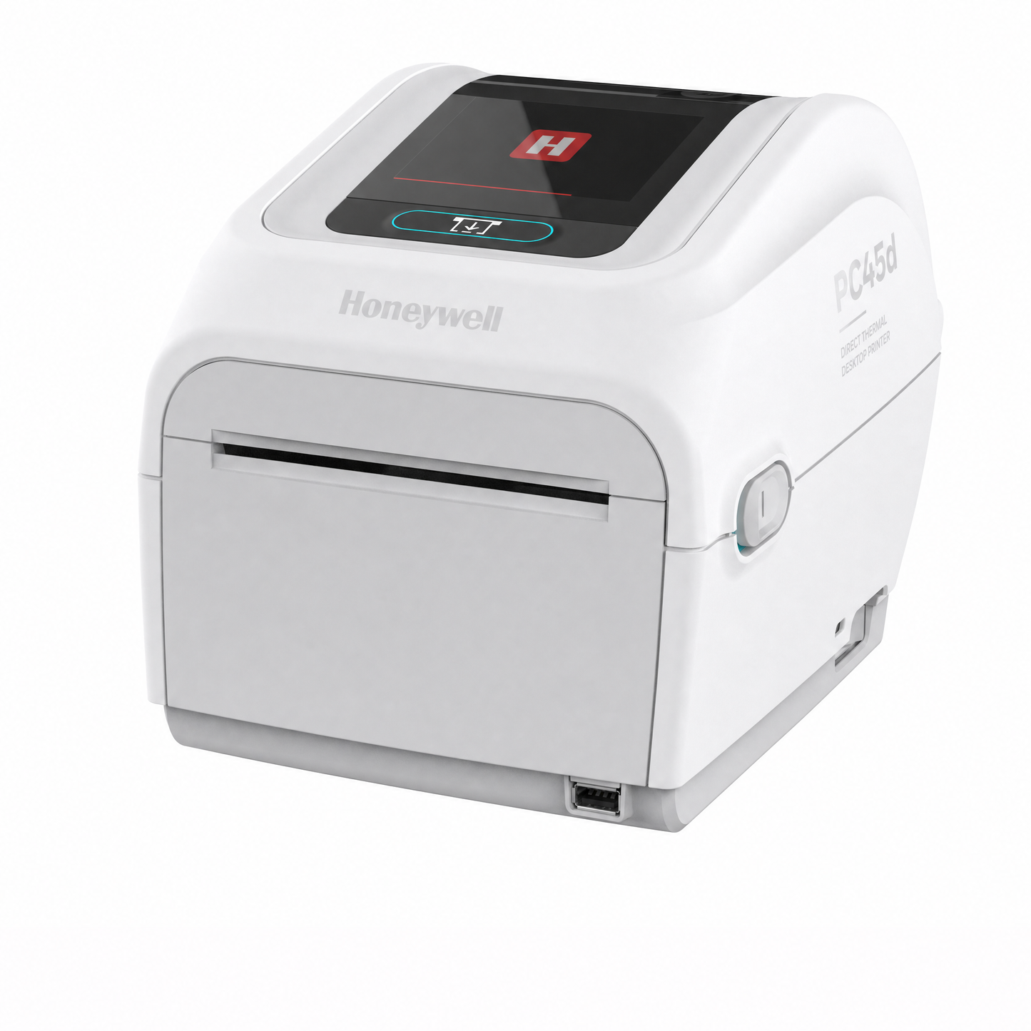 Honeywell PC45 Desktop Barcode Label Printer - 4-Inch Direct Thermal & Thermal Transfer, 203/300 DPI, Ethernet/Bluetooth/WLAN/NFC/RFID/Healthcare