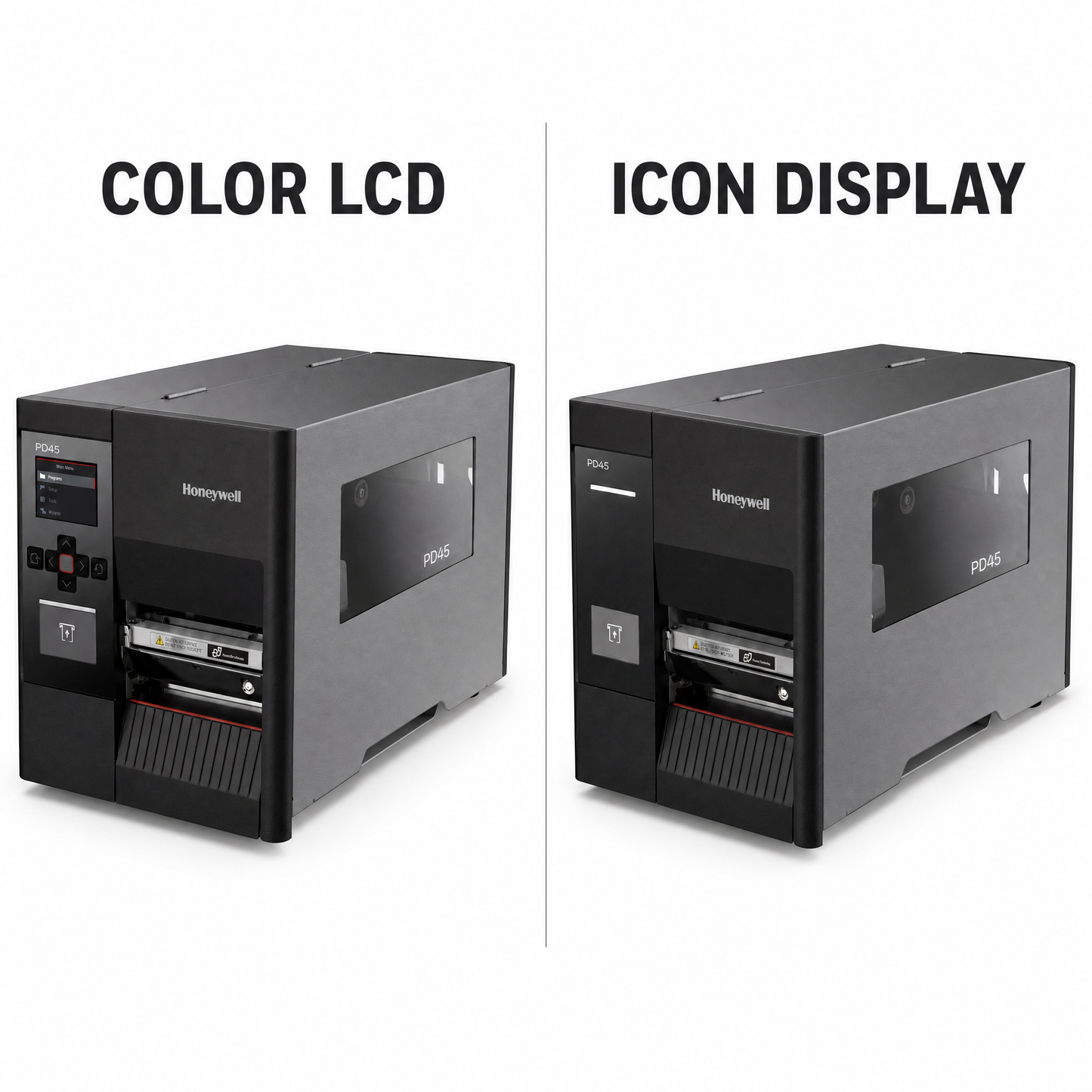 Honeywell PD45 Industrial Label Printer, 203/300 DPI Direct/Thermal Direct Printer for Manufacturing & Logistics