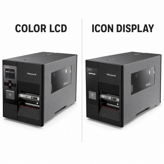 Honeywell PD45 Industrial Label Printer, 203/300 DPI Direct/Thermal Direct Printer for Manufacturing & Logistics