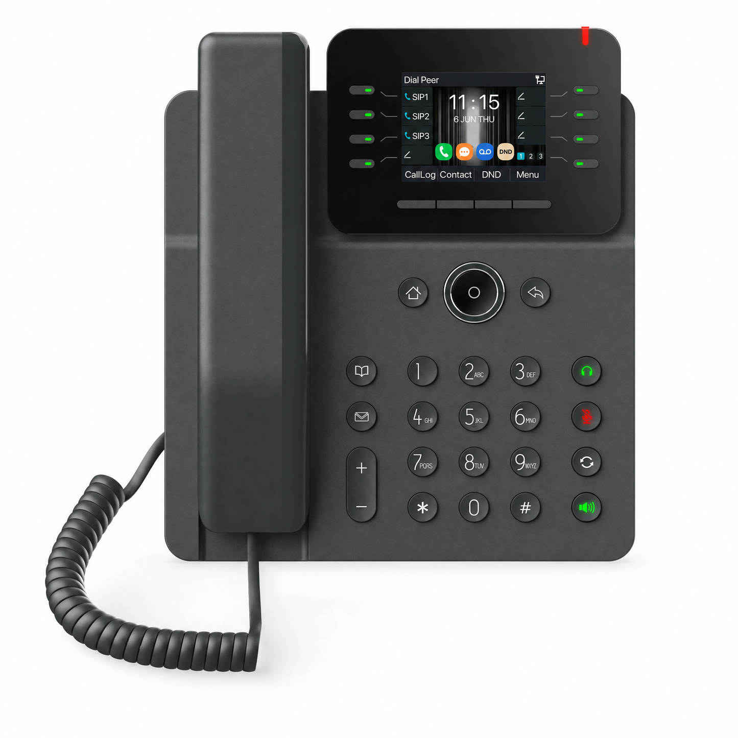 Fanvil V62W Business IP Phone with 2.8" Color Display, 12 SIP Lines, Wi-Fi 6 & Bluetooth 5.4