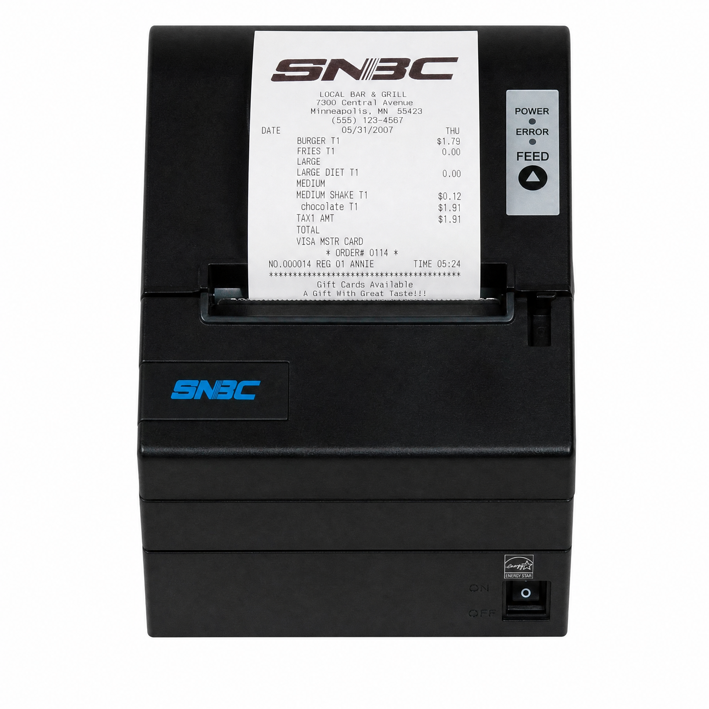 SNBC R880NPV High-Speed Thermal Receipt Printer with Ethernet for Retail and Hospitality
