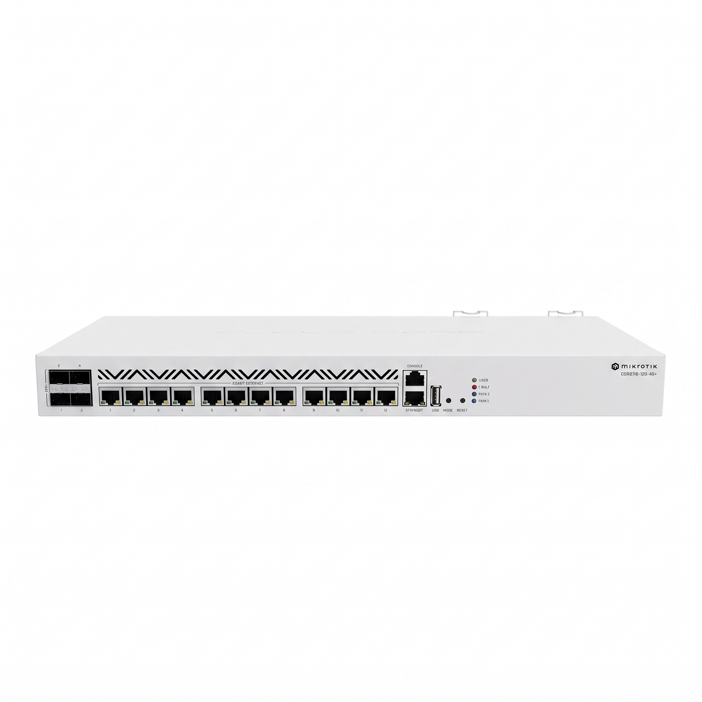 MikroTik CCR2116-12G-4S+ 16-Core Cloud Core Router with Layer 3 Hardware Offload for ISPs