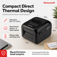 Honeywell PC42E Series 4-Inch Desktop Label Printer - Direct Thermal & Thermal Transfer Models for Shipping, Retail & Healthcare