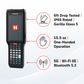 Honeywell CK62 mobile computer with rugged durability and connectivity features