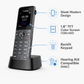 Yealink W73H DECT Wireless Handset with HD Voice and 35-Hour Talk Time for Business VoIP Systems