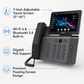Fanvil V66 Prime Business IP Phone with 7-Inch Touchscreen and Wi-Fi 6 for Enterprise Offices