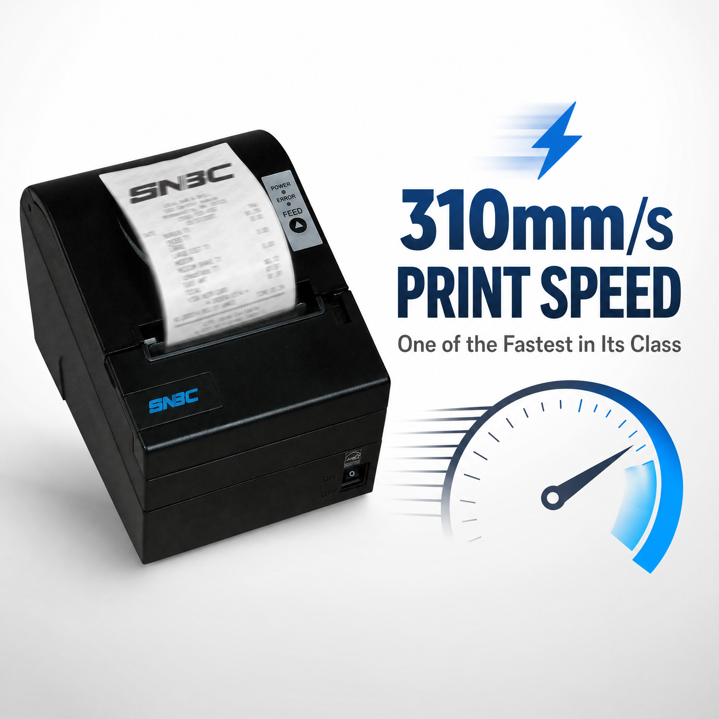 SNBC R880NPV High-Speed Thermal Receipt Printer with Ethernet for Retail and Hospitality