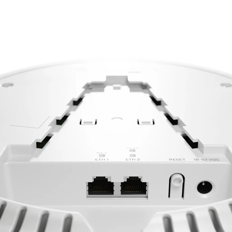 MikroTik cAPGi-5HaxD2HaxD Wi-Fi 6 Dual-Band Ceiling Access Point with PoE for High-Density Environments